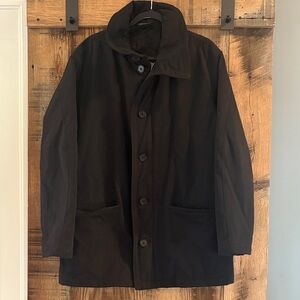 DKNY Men's Elegant Black Coat
